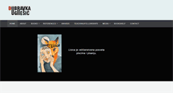 Desktop Screenshot of dubravkaugresic.com